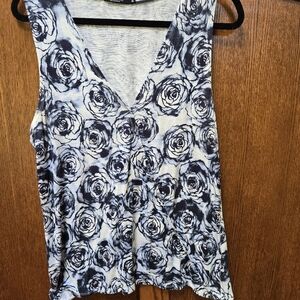 Max Jean's v-neck faux wrap tank top